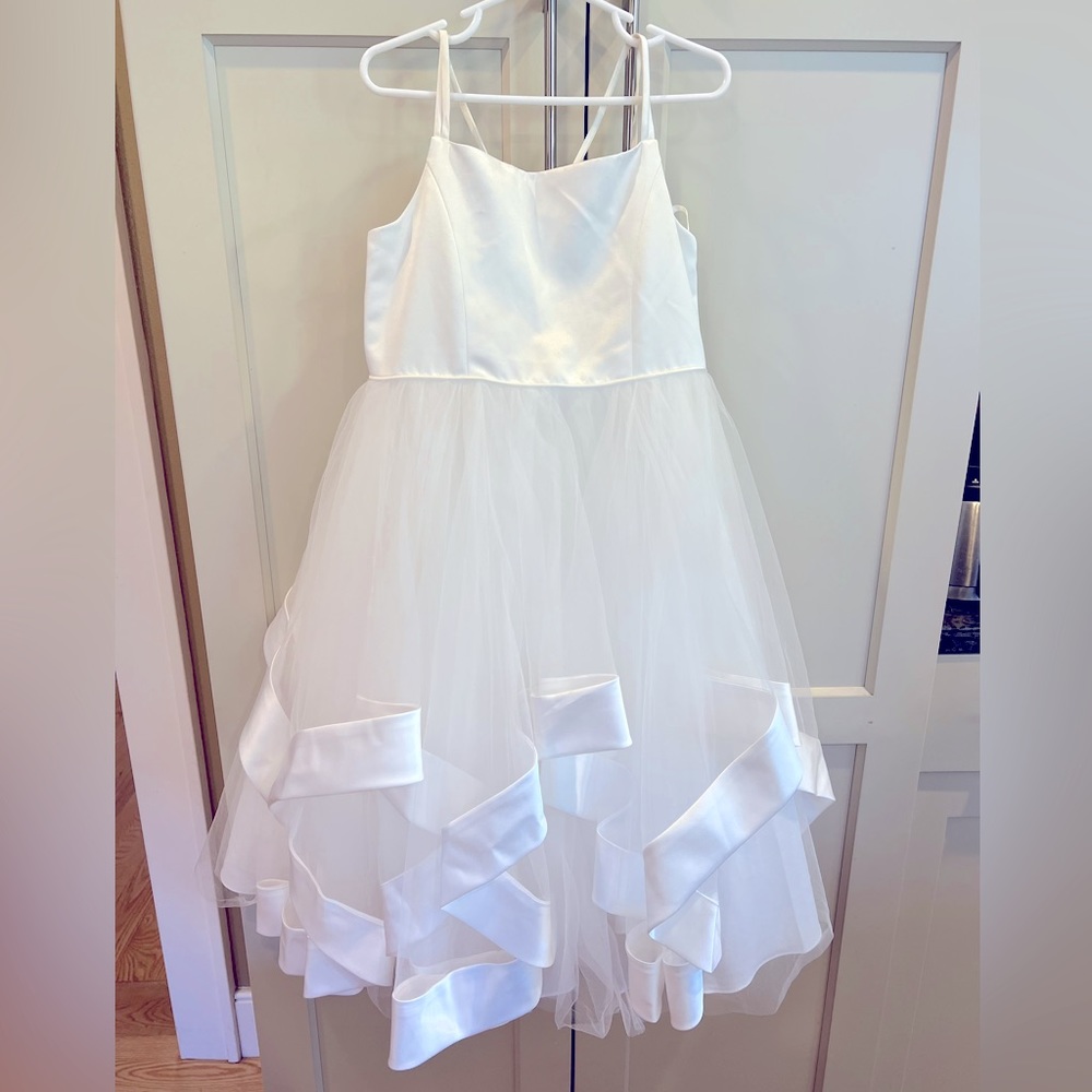 David’s bridal flower girl dress